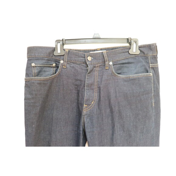 Spoke Jeans Mens 10oz Travel Denim Build B Size 34x31 Dark Wash Casual Regular‎ - Picture 2 of 10